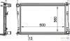 BEHR 8MK376764-311 (8MK376764311) Radiator, engine cooling