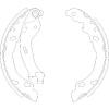 ROADHOUSE 415800 Brake Shoe Set