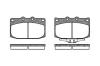 ROADHOUSE 242802 Brake Pad Set, disc brake