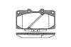 ROADHOUSE 259904 Brake Pad Set, disc brake