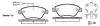 ROADHOUSE 285832 Brake Pad Set, disc brake