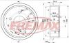 FREMAX BD-0114 (BD0114) Brake Drum