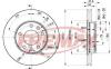 FREMAX BD-3267 (BD3267) Brake Disc