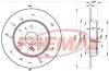 FREMAX BD-4341 (BD4341) Brake Disc