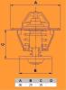 CALORSTAT by Vernet TH6311.88J (TH631188J) Thermostat, coolant
