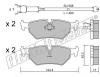 fri.tech. 182.0W (1820W) Brake Pad Set, disc brake