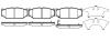 ROADHOUSE 2138111 Brake Pad Set, disc brake