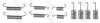 TRW SFK416 Accessory Kit, parking brake shoes