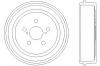 TEXTAR 94025500 Brake Drum