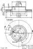 BREMBO 09.9481.11 (09948111) Brake Disc