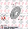 ZIMMERMANN 600.1158.52 (600115852) Brake Disc