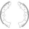 ROADHOUSE 414400 Brake Shoe Set