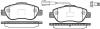 ROADHOUSE 2110011 Brake Pad Set, disc brake