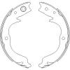 ROADHOUSE 474800 Brake Shoe Set, parking brake