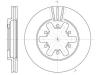 ROADHOUSE 643210 Brake Disc