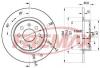 FREMAX BD-0592 (BD0592) Brake Disc