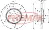 FREMAX BD-5550 (BD5550) Brake Disc