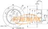 FREMAX BD-7033 (BD7033) Brake Disc
