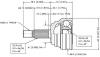 VEMA 18234 Joint Kit, drive shaft
