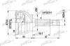 PATRON PCV1024 Joint Kit, drive shaft