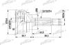 PATRON PCV1104 Joint Kit, drive shaft