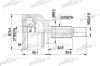 PATRON PCV1442 Joint Kit, drive shaft