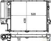 BEHR 8MK376711-131 (8MK376711131) Radiator, engine cooling