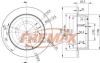 FREMAX BD-8326 (BD8326) Brake Disc