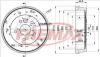 FREMAX BD-4443 (BD4443) Brake Drum