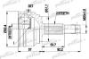 PATRON PCV1330 Joint Kit, drive shaft