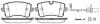 ROADHOUSE 2134310 Brake Pad Set, disc brake