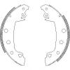 REMSA 401702 Brake Shoe Set