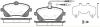 REMSA 110202 Brake Pad Set, disc brake