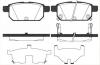REMSA 147102 Brake Pad Set, disc brake