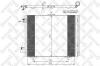 STELLOX 10-45040-SX (1045040SX) Condenser, air conditioning