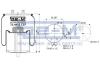 SEM LASTIK 72.4912.C07 (724912C07) Boot, air suspension