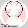 ZIMMERMANN 109901538 Brake Shoe Set, parking brake