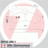 ZIMMERMANN 29153.200.1 (291532001) Brake Pad Set, disc brake