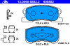 ATE 13.0460-5852.2 (13046058522) Brake Pad Set, disc brake