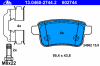 ATE 130460-27442 (13046027442) Brake Pad Set, disc brake