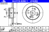 ATE 24.0110-0295.1 (24011002951) Brake Disc
