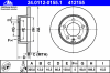 ATE 24.0112-0155.1 (24011201551) Brake Disc
