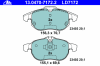 ATE 13.0470-7172.2 (13047071722) Brake Pad Set, disc brake