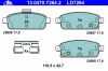 ATE 13.0470-7264.2 (13047072642) Brake Pad Set, disc brake