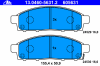 ATE 13.0460-5631.2 (13046056312) Brake Pad Set, disc brake