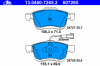 ATE 13.0460-7265.2 (13046072652) Brake Pad Set, disc brake