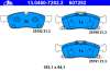 ATE 13.0460-7282.2 (13046072822) Brake Pad Set, disc brake