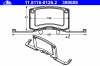 ATE 11.8116-0126.2 (11811601262) Spring, brake caliper