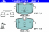 ATE 13.0470-2716.2 (13047027162) Brake Pad Set, disc brake