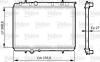 VALEO 735597 Radiator, engine cooling